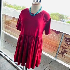 🍓Agnes & Dora🍓 Short Ruby Baby Doll Dress SOFT